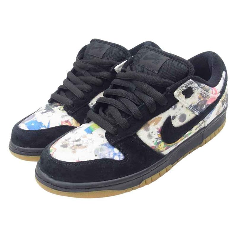 Supreme シュプリーム × NIKE ナイキ FD8778-001 SB DUNK LOW Rammellzee SB ダンク ロ― ローカット ラメルジー スニーカー ブラック系 マルチカラー系 27cm【中古】