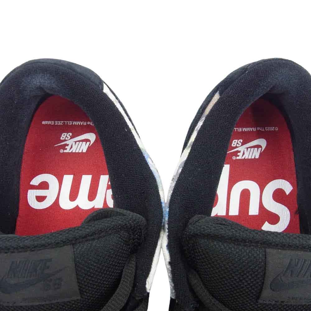 Supreme シュプリーム × NIKE ナイキ FD8778-001 SB DUNK LOW Rammellzee SB ダンク ロ― ローカット ラメルジー スニーカー ブラック系 マルチカラー系 27cm【中古】