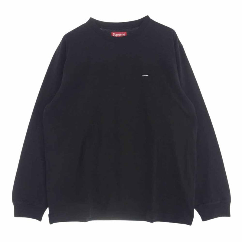 Supreme シュプリーム 24AW Small Box L/S Tee スモール ボックス ロゴ 長袖 Tシャツ ブラック系 L【極上美品】【中古】