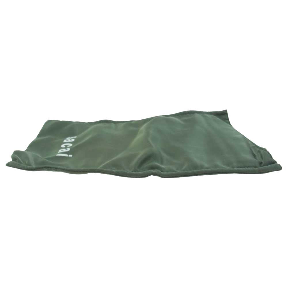Sacai サカイ 22-06436 ナイロン ポーチ カーキ系【中古】