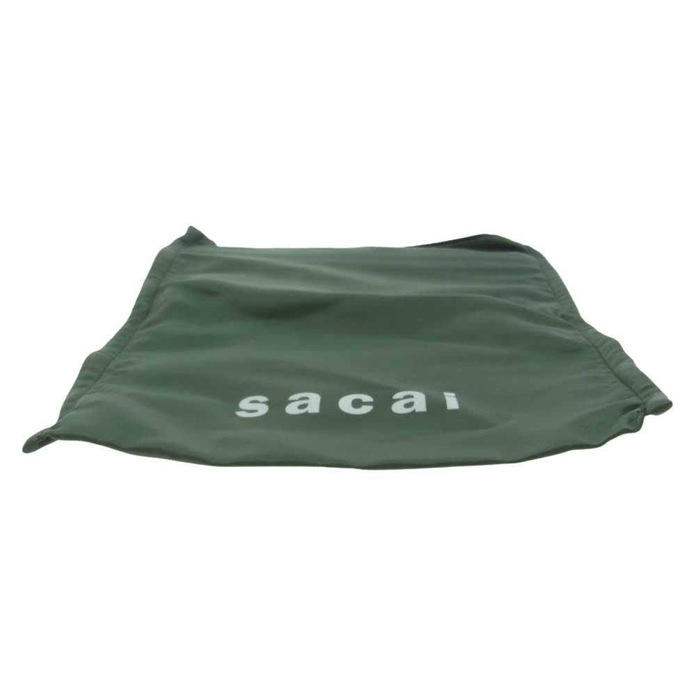 Sacai サカイ 22-06436 ナイロン ポーチ カーキ系【中古】