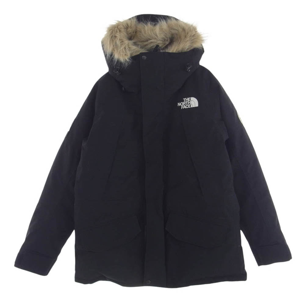 THE NORTH FACE ノースフェイス ND92238 ANTARCTICA PARKA アンタークティカ GORE-TEX GTX ゴアテックス マウンテンパーカー ファー付き ダウン ジャケット ブラック系 L【中古】