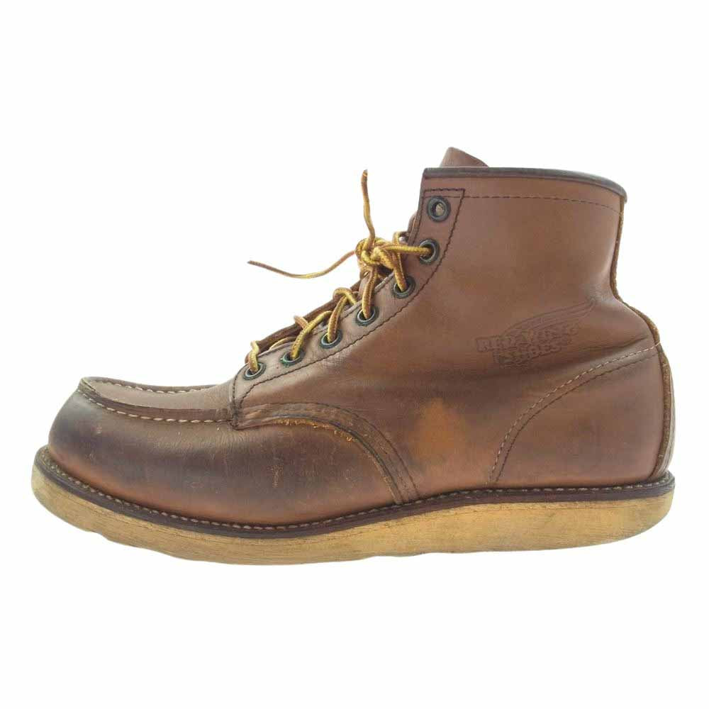 RED WING レッドウィング 875 IRISH SETTER アイリッシュ セッター  ワーク ブーツ ブラウン系 US8.5【中古】