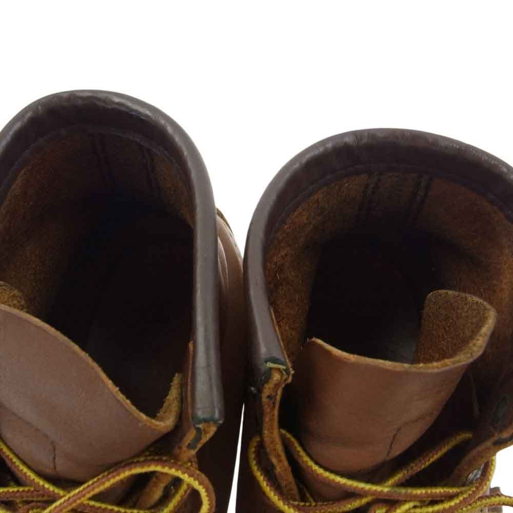 RED WING レッドウィング 875 IRISH SETTER アイリッシュ セッター  ワーク ブーツ ブラウン系 US8.5【中古】