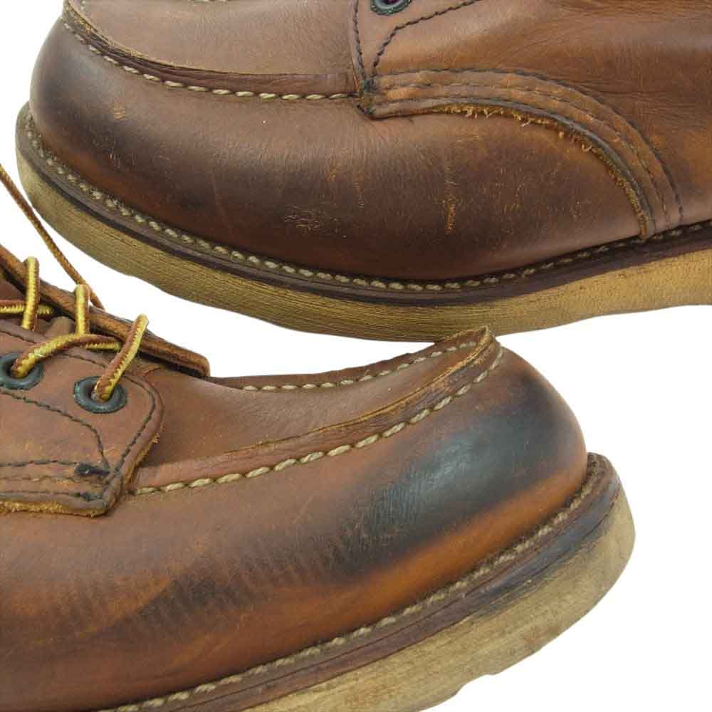 RED WING レッドウィング 875 IRISH SETTER アイリッシュ セッター  ワーク ブーツ ブラウン系 US8.5【中古】