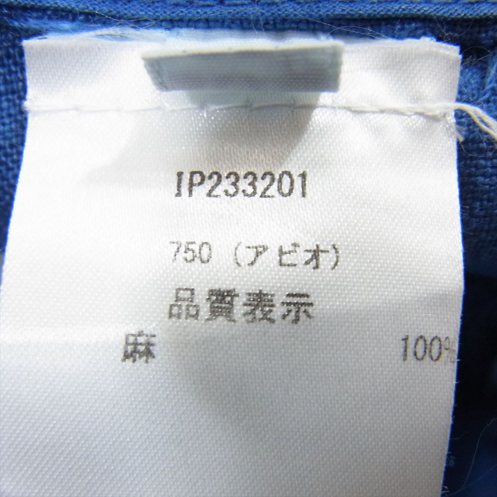 ドルモア リネン ショーツ ショート ハーフ パンツ ブルー系 M【中古】