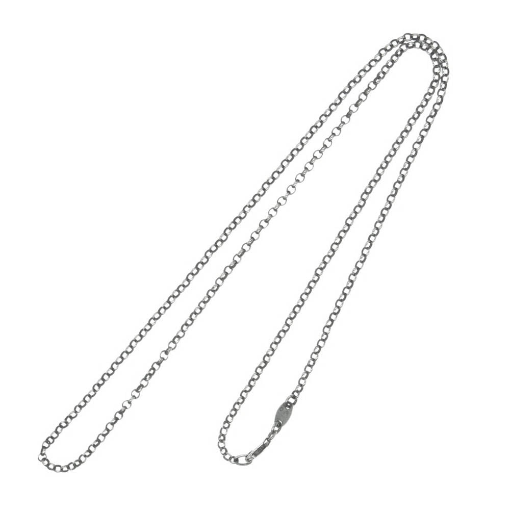 CHROME HEARTS クロムハーツ（原本無） NECKCHAIN R20 ロールチェーン 20インチ ネックレス チェーン シルバー系【中古】