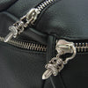CHROME HEARTS クロムハーツ（原本無） #1 SNAT PACK スナットパック ガンスリンガー レザーウエストバッグ ブラック系【美品】【中古】