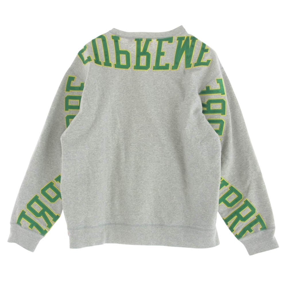 Supreme シュプリーム 22SS Multi Arc Crewneck Sweatshirt マルチアーク クルーネック スウェット グレー系 M【中古】