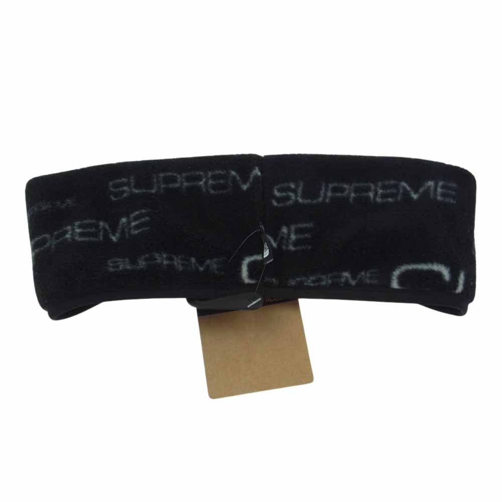 Supreme シュプリーム 21AW NN52150I ×THE NORTH FACE  Steep Tech Headband ポーラテック フリース ヘアーバンド ブラック系【新古品】【未使用】【中古】