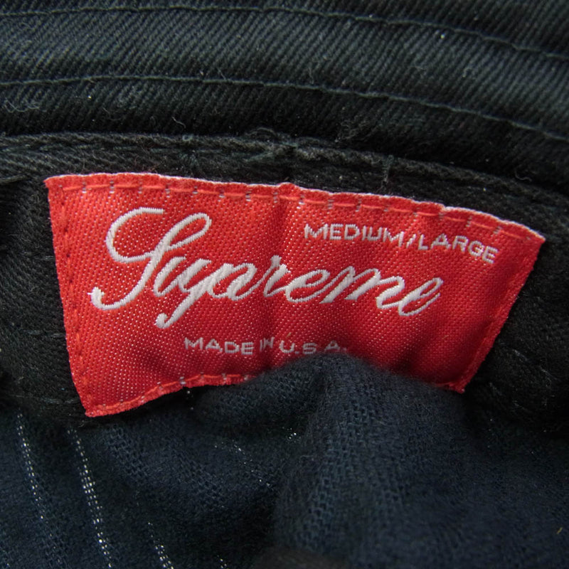 Supreme シュプリーム 20SS Wide Wale Corduroy Crusher コーデュロイ バケット ハット ブラック系【中古】