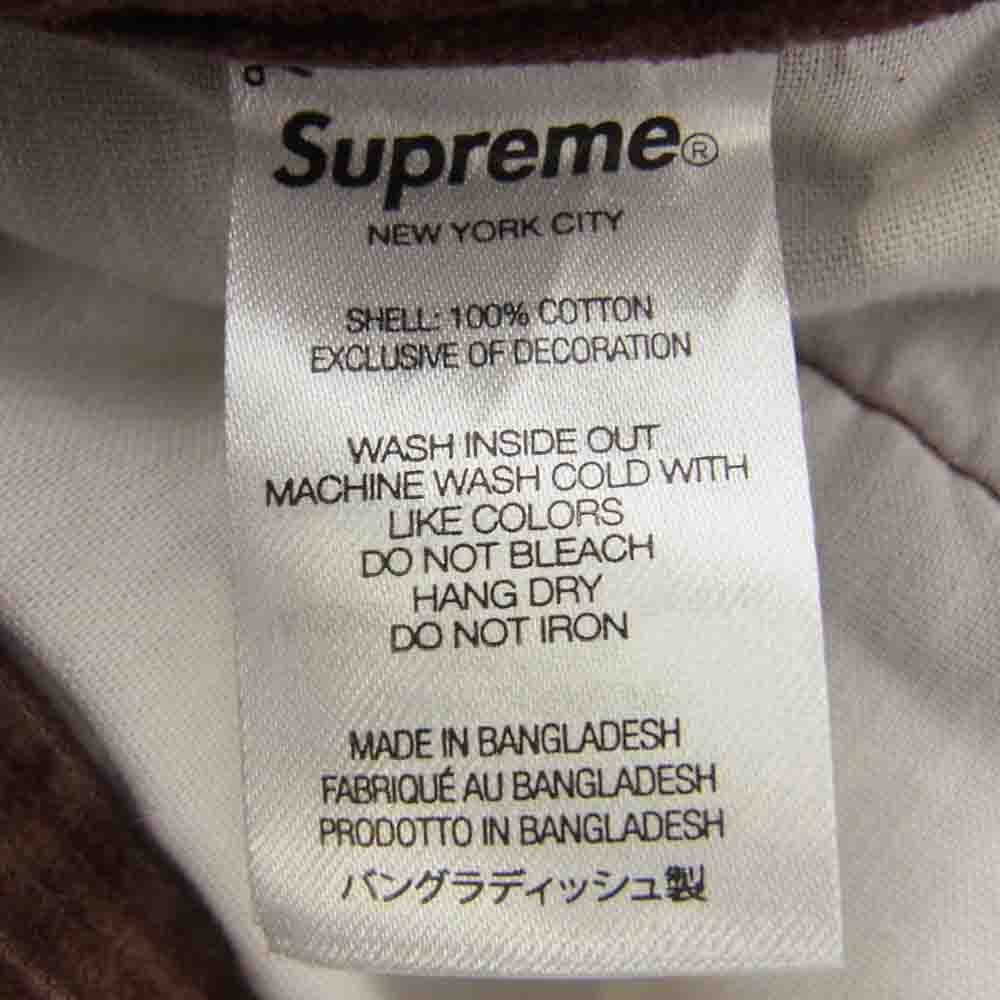 Supreme シュプリーム 22AW Dickies Double Knee Corduroy Wor k Pant ディッキーズ ワーク コーデュロイ パンツ ブラウン系 34【美品】【中古】