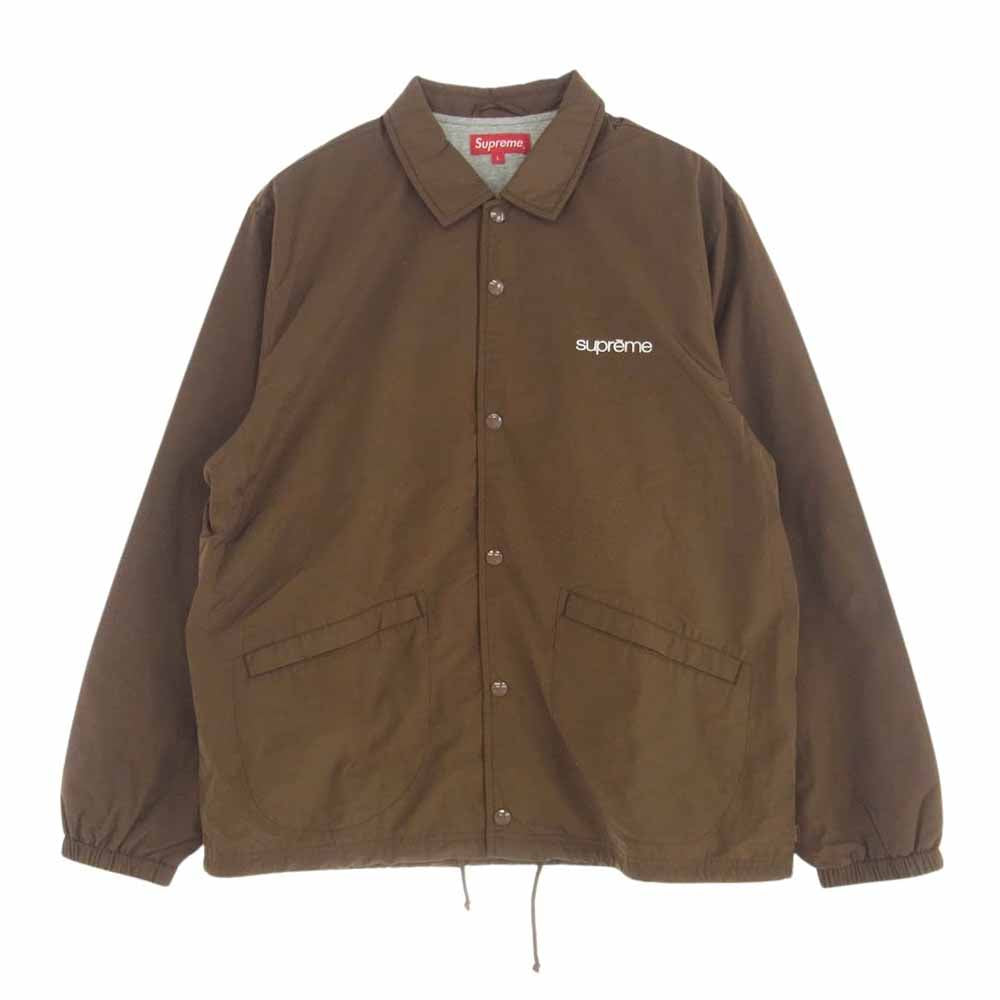 Supreme シュプリーム 21SS Five Boroughs Coaches Jacket コーチ ジャケット ブラウン系 L【美品】【中古】