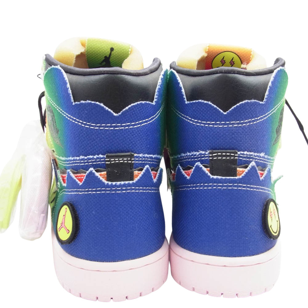 NIKE ナイキ DC3481-900 × J Balvin J バルビン Air Jordan 1 High OG Rainbow エアジョーダン1 ハイ OG レインボー スニーカー ピンク系 マルチカラー系 29cm【中古】