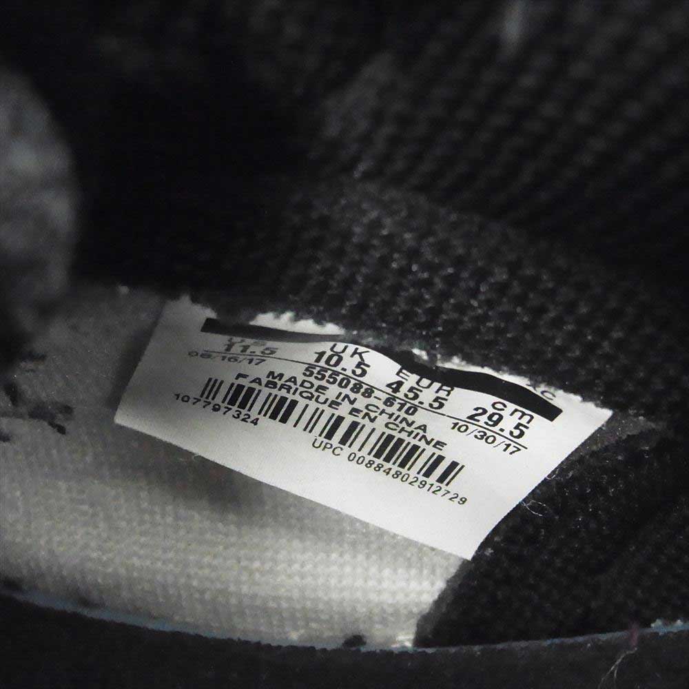 NIKE ナイキ 555088-610 【フェイクバスターズ鑑定済】Air Jordan 1 Retro High OG Bred Toe エアジョーダン 1 レトロ ハイ OG ブレッド トゥ スニーカー レッド系 ブラック系 29.5【中古】