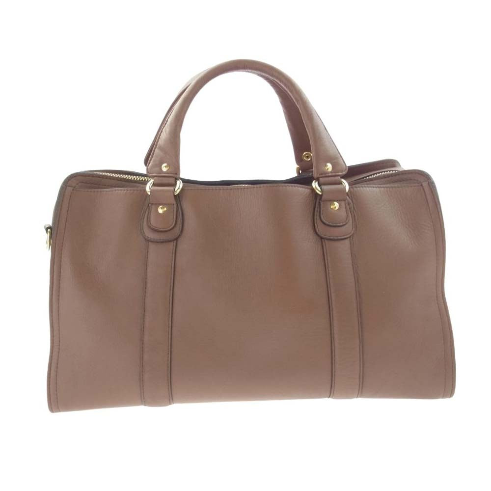 PORTER ポーター 206-04261 BARON BOSTON BAG レザー ボストン バッグ ブラウン系【中古】