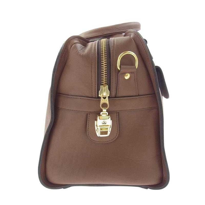 PORTER ポーター 206-04261 BARON BOSTON BAG レザー ボストン バッグ ブラウン系【中古】