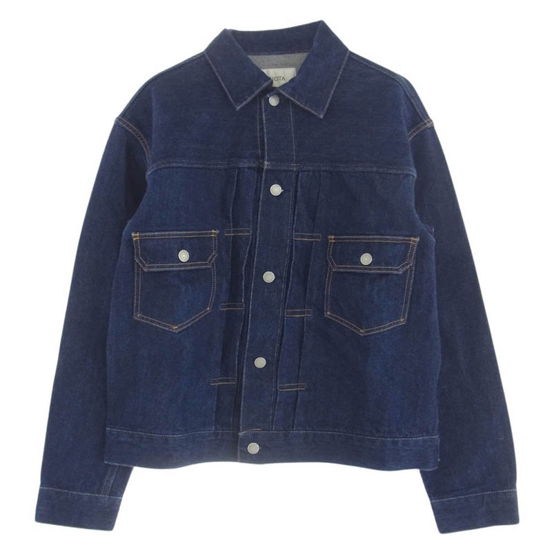 シオタ New Double Pocket Denim Jacket  ニュー ダブルポケット デニムジャケット インディゴブルー系 44【中古】