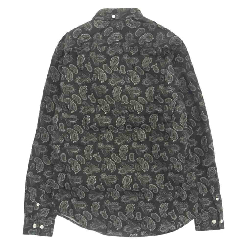 Supreme シュプリーム 13AW Paisley Shirt ペイズリー長袖 ボタンダウン シャツ S【中古】