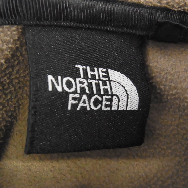 THE NORTH FACE ノースフェイス NL22035 マイクロ フリース フーディー パーカー カーキ系 S【中古】