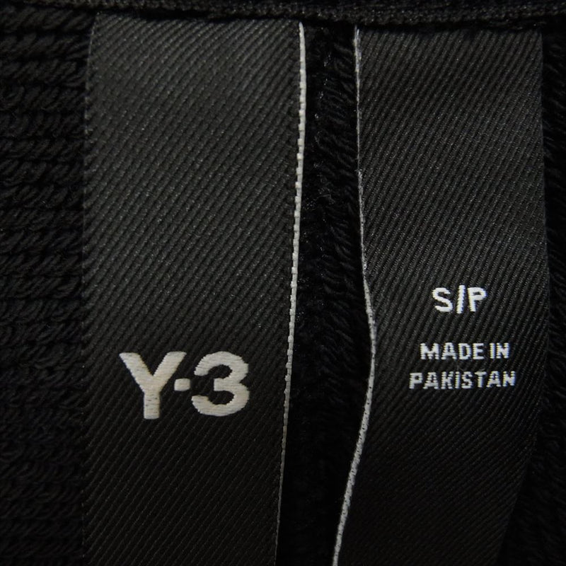 Y-3 Yohji Yamamoto ワイスリー ヨウジヤマモト IQ2135 GFX FT HOODIE ロゴワッペン フード ジャケット パーカー ブラック系 S【中古】