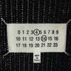 MAISON MARGIELA メゾンマルジェラ 22AW SI1HA0013 4.14ライン 四つタグ ドライバーズニット リブ ジップアップ ハイネック カーディガン ジャケット ブラック系 M【美品】【中古】