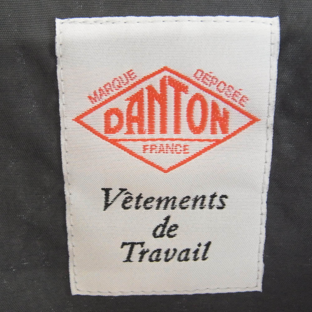 Danton ダントン DT-A0351 SNY STUNNER NYLON HOODED JACKET スタナー ナイロン フード ジャケット グレー系 S【中古】