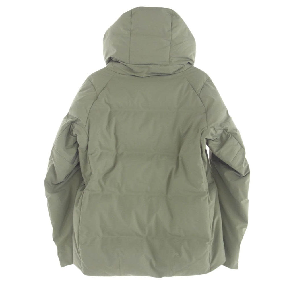 DESCENTE デサント DAMWGK30U ALLTERRAIN MOUNTAINEER MIZUSAWA DOWN JACKET オルテライン マウンテニア 水沢ダウン ジャケット モスグリーン系 S【美品】【中古】