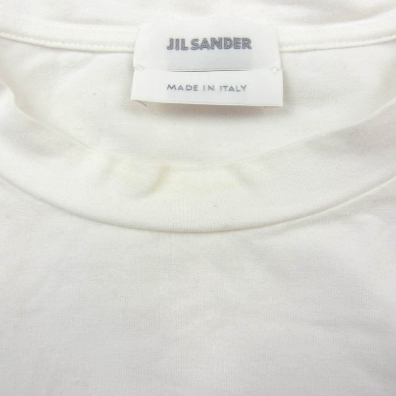 JIL SANDER ジルサンダー 706005 MADE AS SIMPLE MADE AS SIMPLE アニバーサリーエディション クルーネック 半袖 Tシャツ ホワイト系 M【中古】