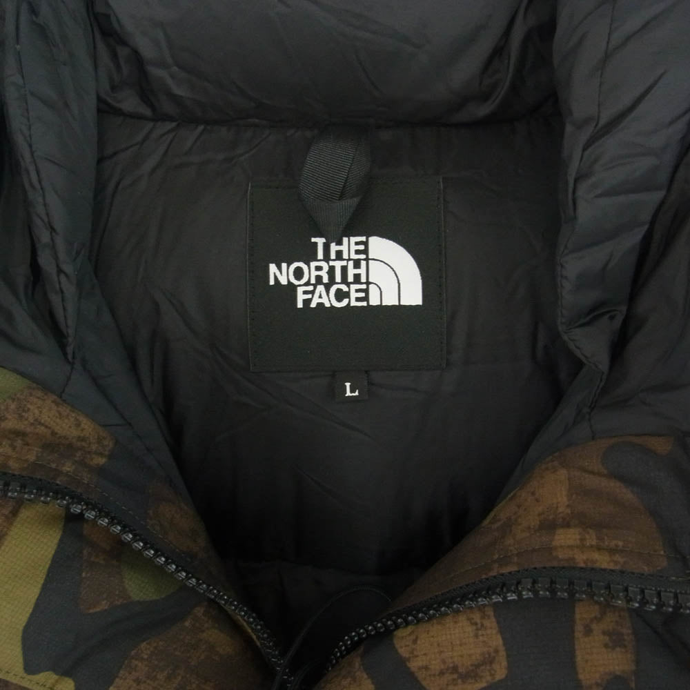 THE NORTH FACE ノースフェイス ND92341 Novelty Baltro Light Jacket ノベルティー バルトロ ライト ダウン ジャケット カーキ系 L【美品】【中古】