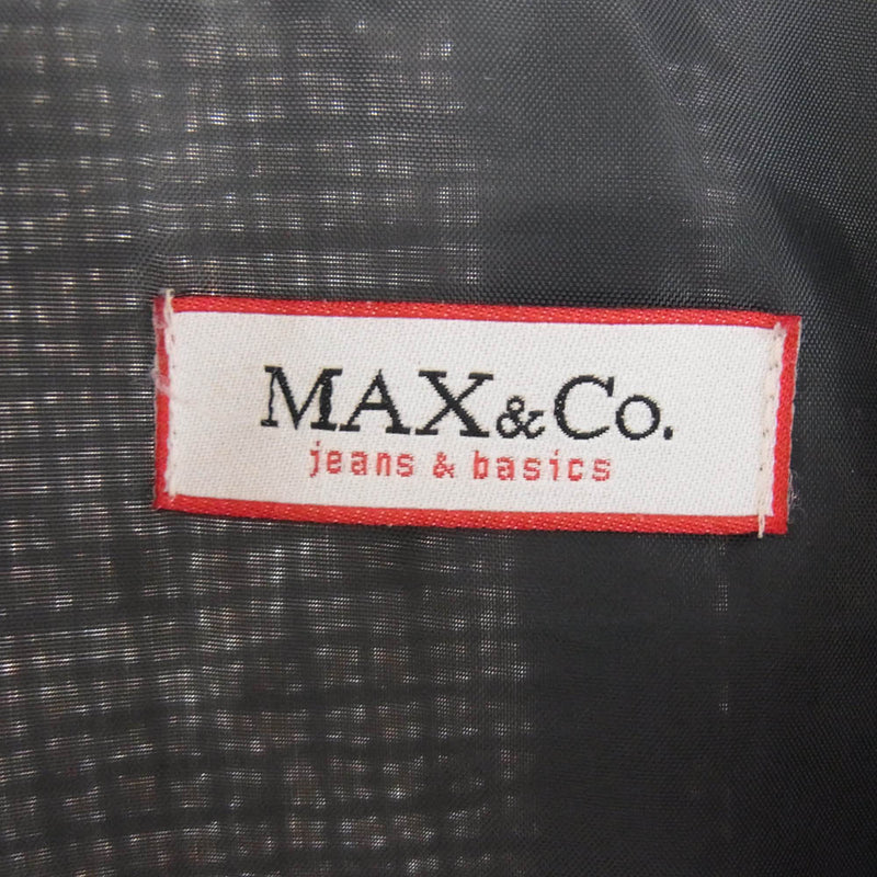 MAX&CO マックスアンドコー ツイードロングコート マルチカラー系 38【中古】