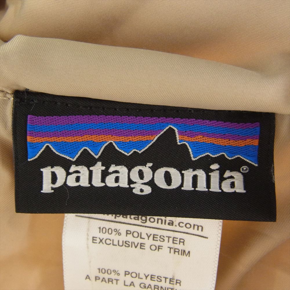 patagonia パタゴニア コネジョン ベスト ファー ベスト フード付き オフホワイト系 ベージュ系 XS【中古】