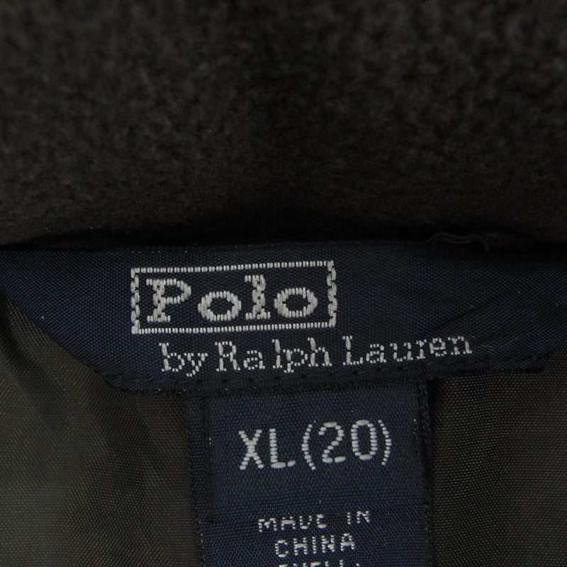 RALPH LAUREN ラルフローレン 323057003 ダウン ジャケット ロゴ刺繍 フード 着脱 XL【中古】