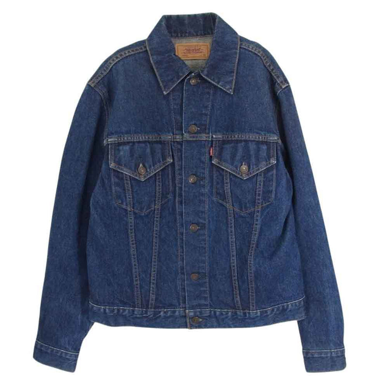 Levi's リーバイス 70505-2 90s 4th デニム ジャケット トラッカー ジャケット 香港製 インディゴブルー系 40【中古】