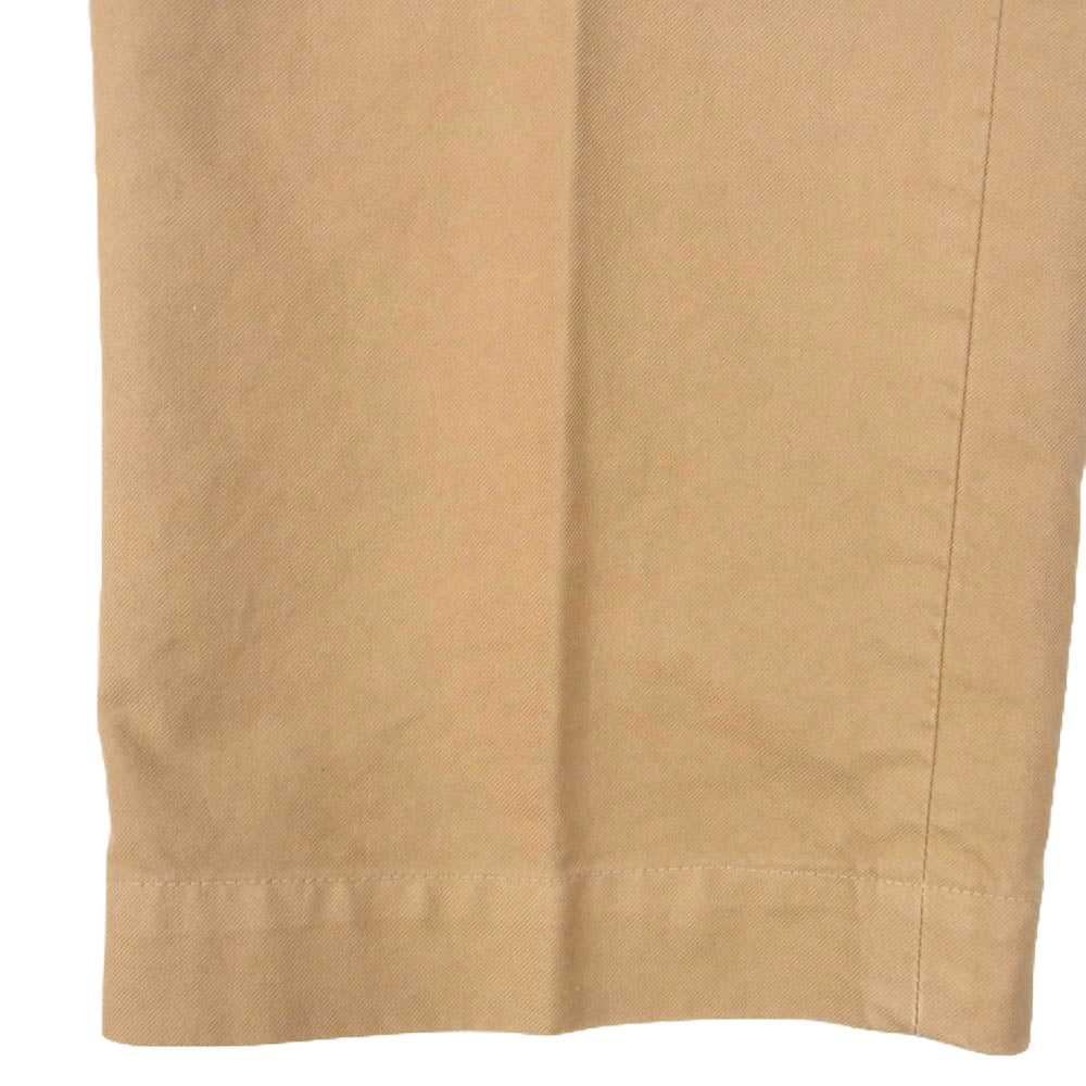 VISVIM ビズビム 22SS 0122105008003 CHINO PANTS HW TAPER BEIGE TAPER PEERLESS刻印 メタル釦 シンチバック チノパンツ ベージュ系 2【美品】【中古】