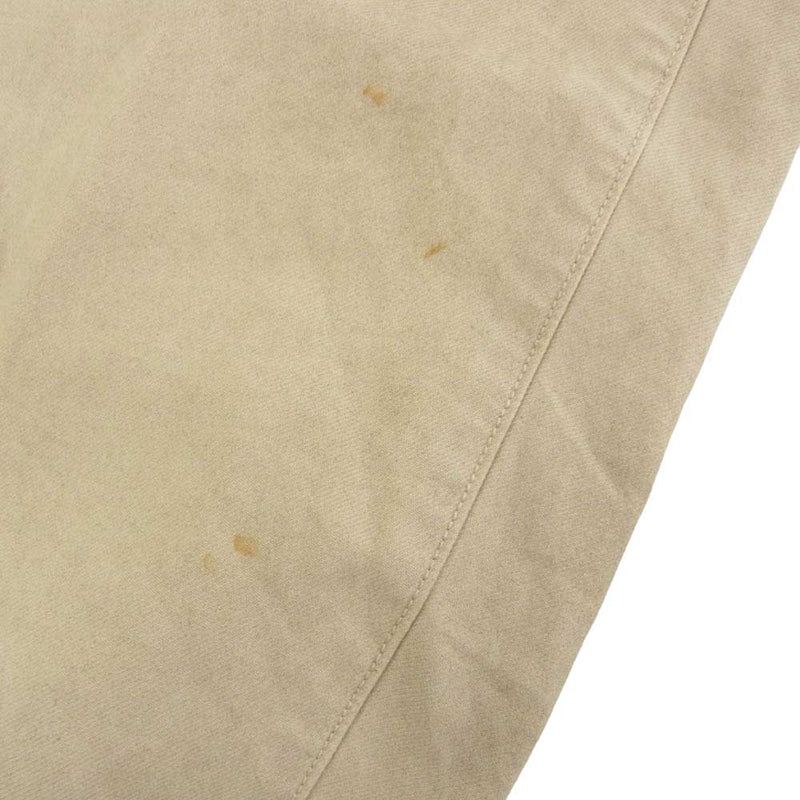 VISVIM ビズビム 0124105008009 CARROL CHINO PANTS DMGD チノ 裾リブ レーシングパンツ ベージュ系 1【美品】【中古】