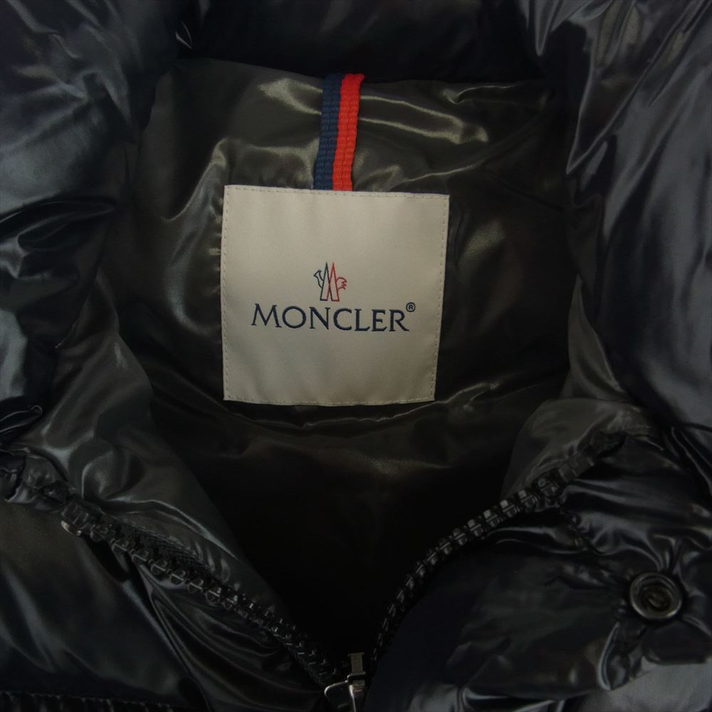 MONCLER モンクレール I20911A00096-68950 TIBB GILET ダウン ベスト ブラック系 1【極上美品】【中古】