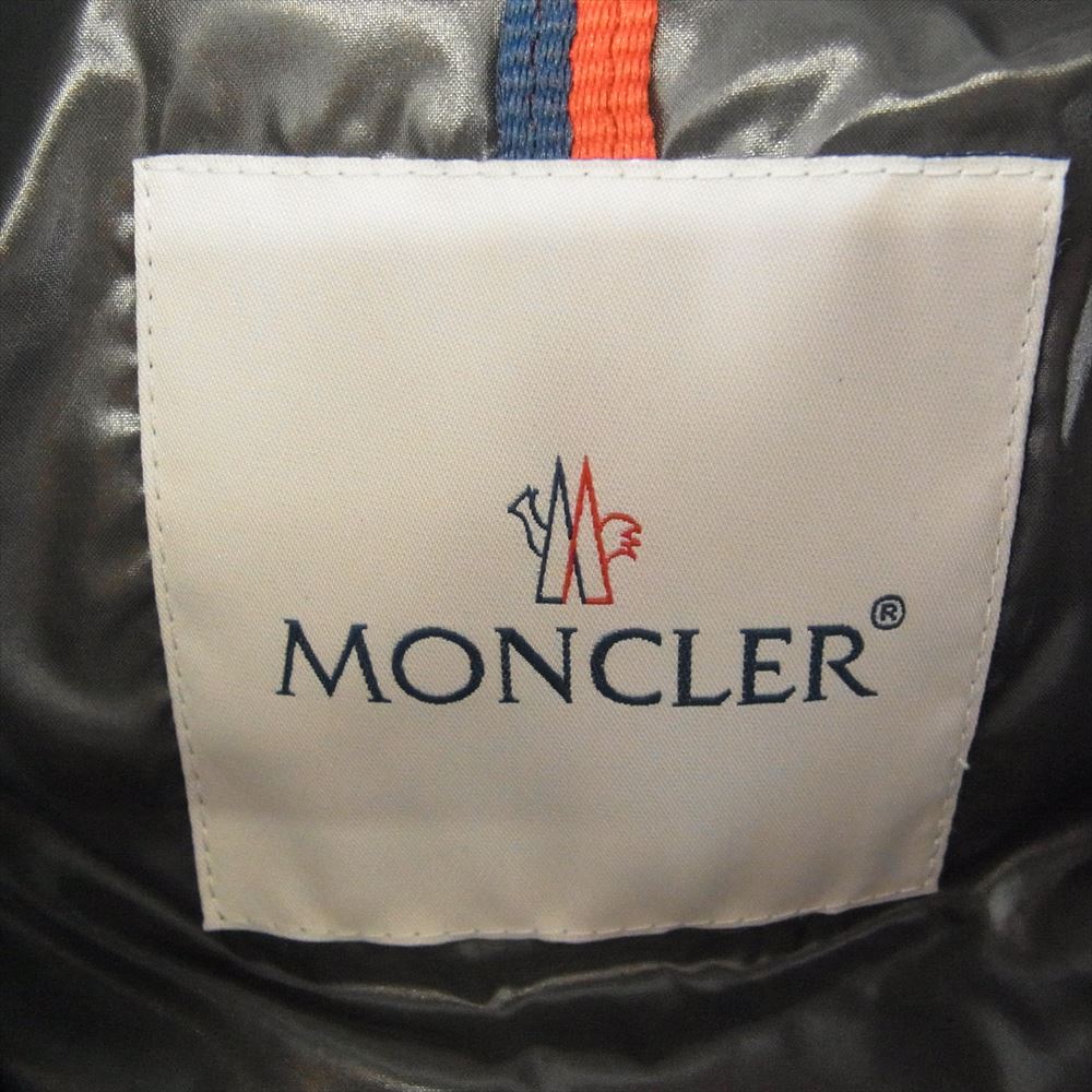 MONCLER モンクレール I20911A00096-68950 TIBB GILET ダウン ベスト ブラック系 1【極上美品】【中古】