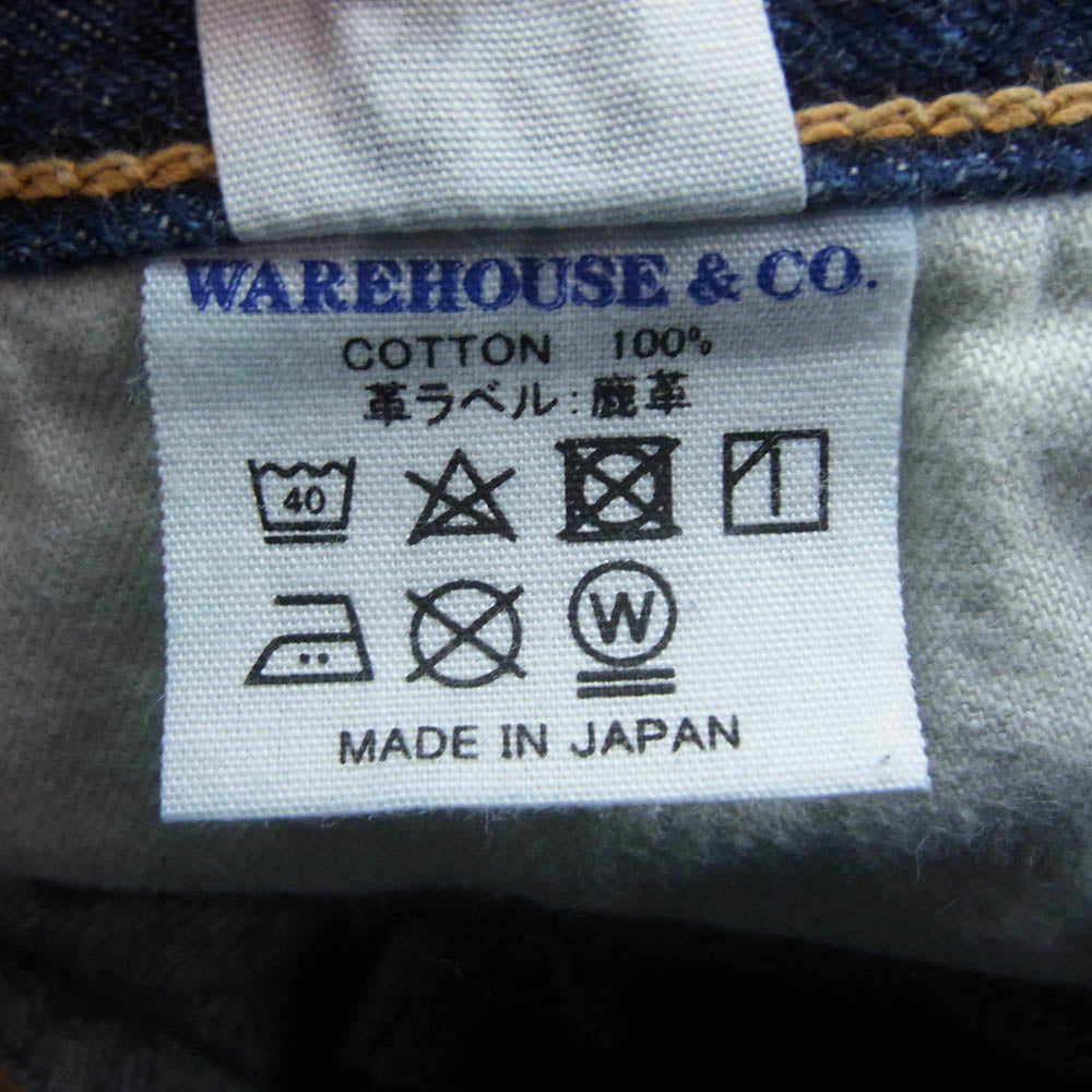 WAREHOUSE ウエアハウス 800XX STANDARD スタンダード ボタンフライ 