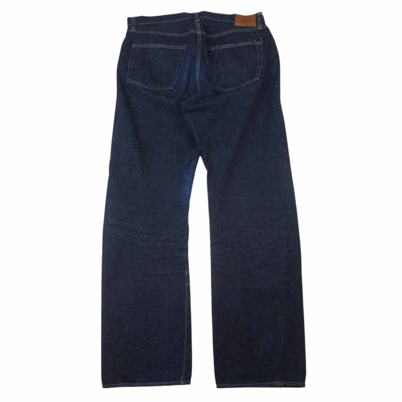 TCB jeans ティージービージーンズ S40s Jeans 大戦モデル 月桂樹 ボタンフライ セルビッジ 赤耳 デニムパンツ インディゴブルー系 W36【中古】