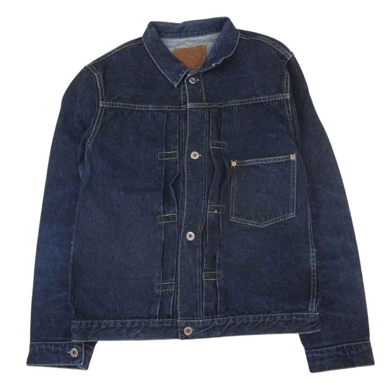 TCB jeans ティージービージーンズ S40s Jacket WW2 MODEL 大戦モデル 14OZ デニムジャケット インディゴブルー系 42【中古】