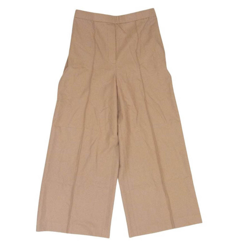 theory セオリー 01-0306415-340-700 Light Saxony 2 Crop Pull On J ウール混 ワイドパンツ ブラウン系 0 【中古】