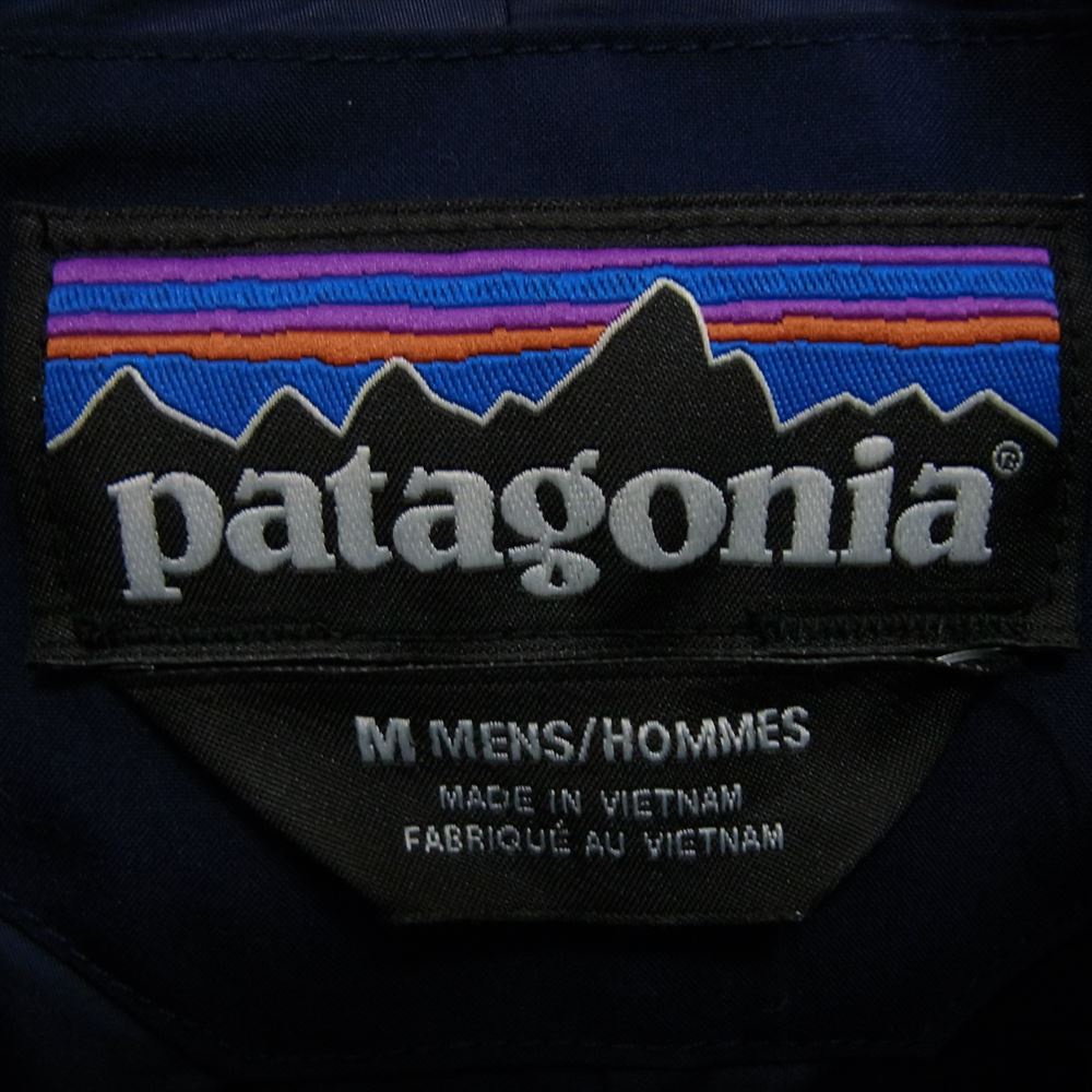 patagonia パタゴニア 18AW 29400 Departer Jacket GORE-TEX デパーター ゴアテックス ナイロン ジップアップ ジャケット ネイビー系 M【中古】