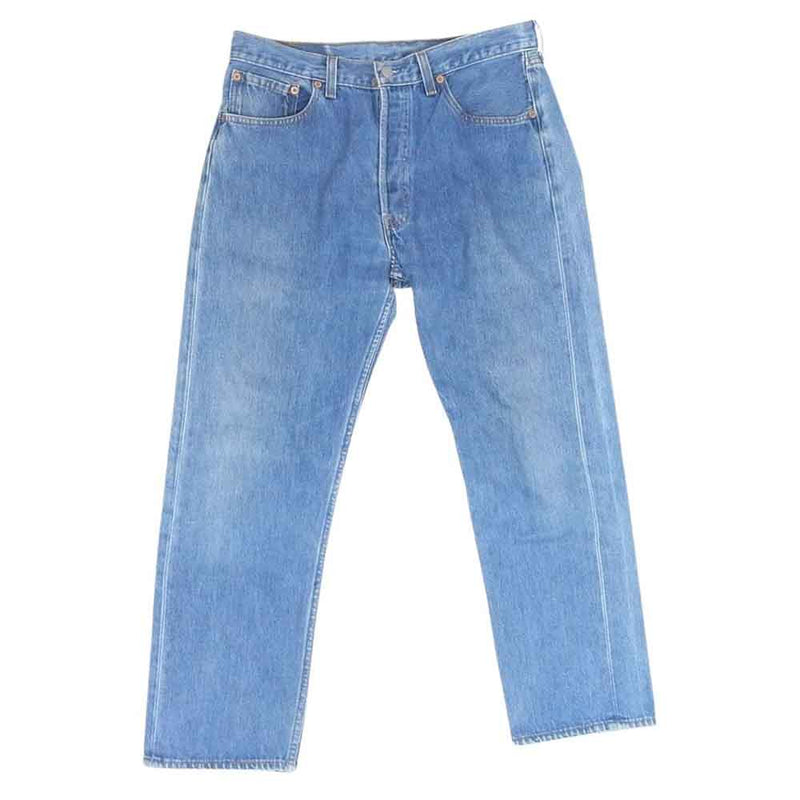 Levi's リーバイス USA製 W34 ボタン裏524 501 ボタンフライ デニム パンツ インディゴブルー系 34【中古】