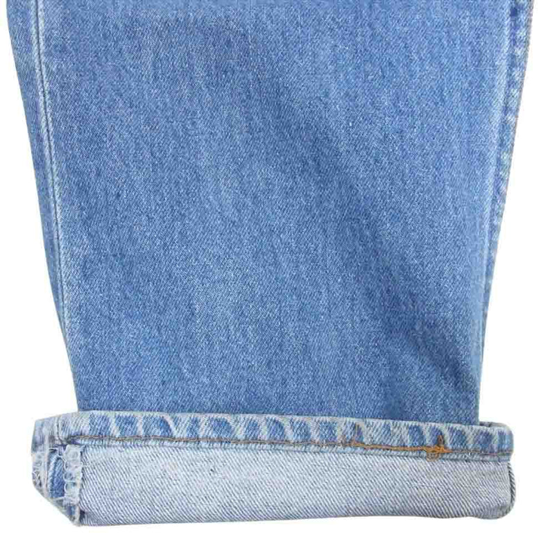 Levi's リーバイス USA製 W34 ボタン裏524 501 ボタンフライ デニム パンツ インディゴブルー系 34【中古】