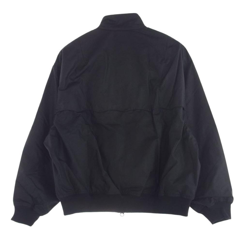 Barbour バブアー 242MWX2327 × BARACUTA G9 Stand Collar Wax Cotton Blouson バラクータ スタンドカラー ワックス コットン ブルゾン オイルドジャケット ブラック系 M【新古品】【未使用】【中古】