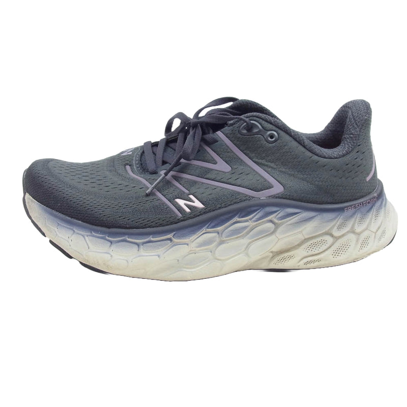 NEW BALANCE ニューバランス MMORCI4 Fresh Foam X More v4 CI4 ランニングシューズ スニーカー ダークグレー系 27.5cm【中古】