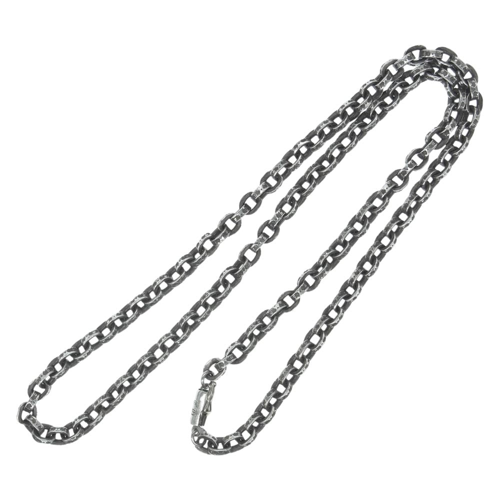 CHROME HEARTS クロムハーツ（原本無） 20inch PAPER CHAIN ペーパーチェーン ネックレス 20インチ シルバー系【中古】