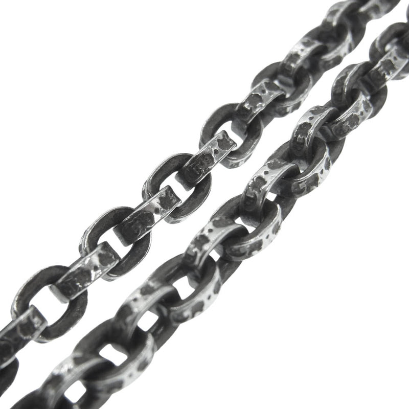 CHROME HEARTS クロムハーツ（原本無） 20inch PAPER CHAIN ペーパーチェーン ネックレス 20インチ シルバー系【中古】