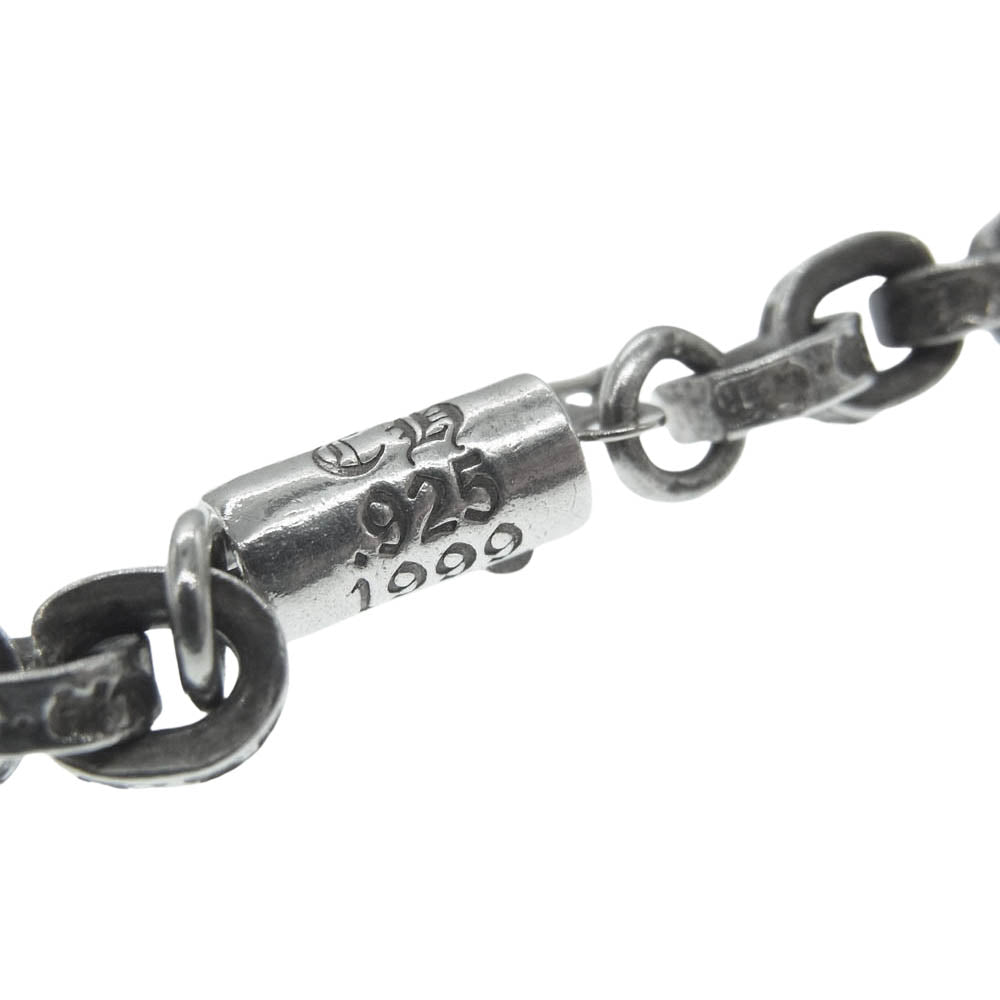 CHROME HEARTS クロムハーツ（原本無） 20inch PAPER CHAIN ペーパーチェーン ネックレス 20インチ シルバー系【中古】